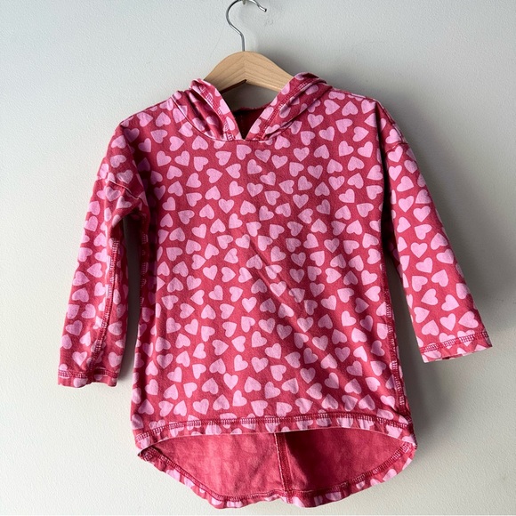 Tea Collection Heart Print Hoodie - Picture 2 of 7